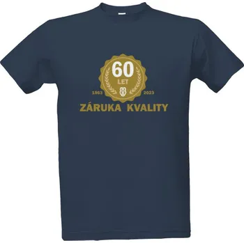 Pánská móda Tričko s potiskem 60 let (1963) - záruka kvality pánské