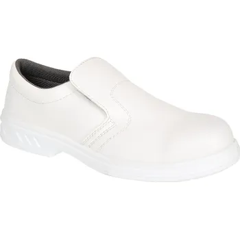 Pracovní obuv Pracovní obuv PORTWEST Slip On O2 - bílé 43 P-FW58-W-43