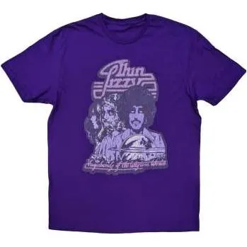 Pánské oblečení Merch Thin Lizzy: Thin Lizzy Unisex T-shirt: Vagabonds Of The Western World Mono Distressed (x-large) XL