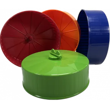 Vánoční dekorace Kolotoč Akvamex style plastový závěsný plný 20 cm modrá