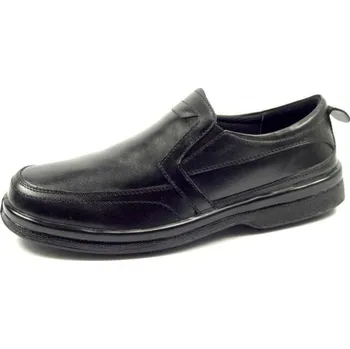 Pánské polobotky Mokasína černá Aurelia PDM 102, velikost 41