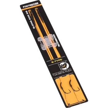 POLE POSITION - Návazec Sliding Ring Rig S-Type vel. 6 20 cm 2 ks