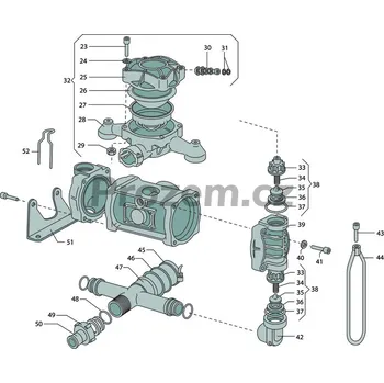 Šroub M10 x 60 mm pro Comet BP 60 K, 3609018200