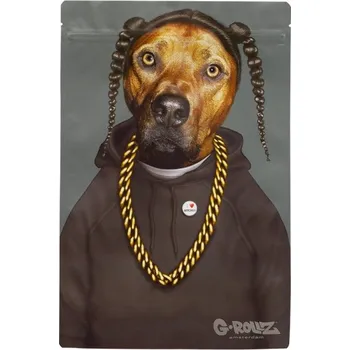 Zip sáček G-Rollz 'Rap Dog', 200x300mm - 1ks (Zip sáček G-Rollz 'Rap Dog' o rozměru 200x300mm - 1ks.)