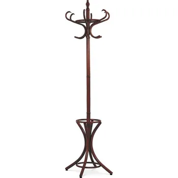 Věšák Věšák stojanový dřevěný hnědý F-2059 BR