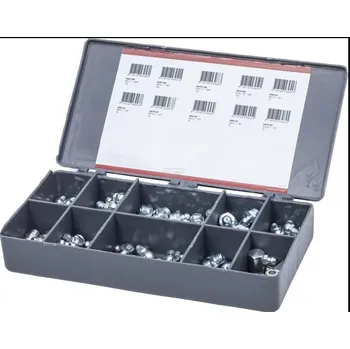 Sada nářadí KRAMP Velka sada kuželových mazniček - 70 ks