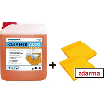 Čistič podlahy PMX UNI CLEANER ALCO ORANGE 5l +ZDARMA 2 x hadr na podlahu PETR
