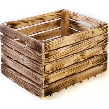 Úložný box Opálená bedýnka 50x36x30