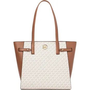 Kabelka Michael Kors Carmen LG logo Tote vanilla