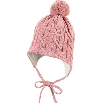 Čepice Zimní čepice Sterntaler 4701755 starorůžová 45