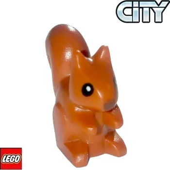 Stavebnice LEGO LEGO® Zvířátka LEGO Veverka / tmavě oranžová 80679pb01