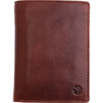 Peněženka Pánská kožená peněženka Segali 101A koňaková