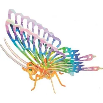 ostatní stavebnice Woodcraft Dřevěné 3D puzzle Velký motýl