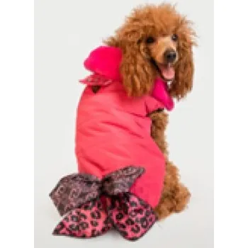 Obleček pro psa LIU JO Prošívaná bundička pro psy růžová vel. M