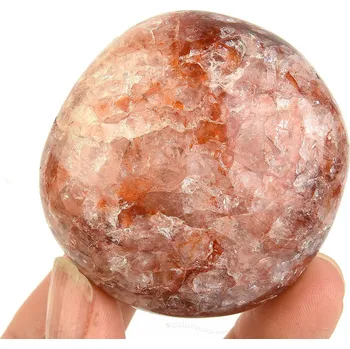 Přírodní kámen Hematit v křišťálu Madagaskar 124g