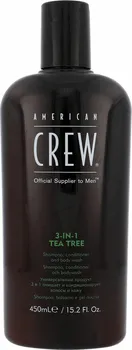 Šampon American Crew 3-In-1 Tea Tree