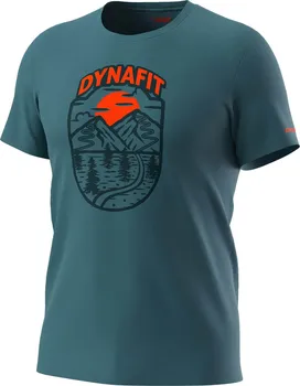 Pánské tričko Dynafit Graphic Cotton T-Shirt Men Malard Blue