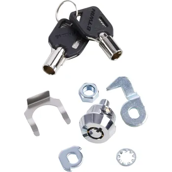 Visací zámek ELOPS Zámek s kulatými klíči na externí baterii u městských kol Elops