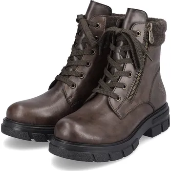 Dámská zimní obuv Dámská kotníková obuv Z9103-25 Rieker hnědá Barva: braun, Velikost: 42