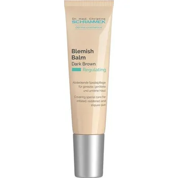 Přípravek na tvář Dr.Schrammek Blemish Balm Dark Brown 15ml