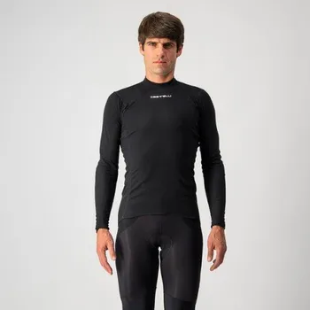 Castelli – pánské funkční prádlo Flanders Warm LS, black - M