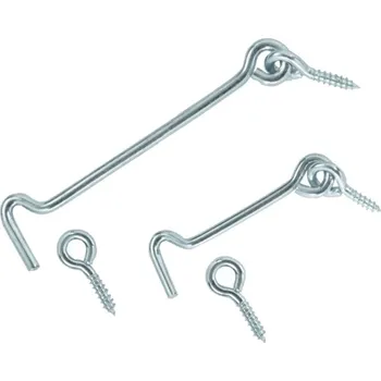 Tesařské kování Hák rozpěrný s okem, 250 x 5,6mm, ZN