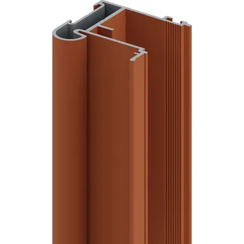 Nábytkové kování LAGUNA Úchytový profil RAMA WIDE strukturovaná měď matná