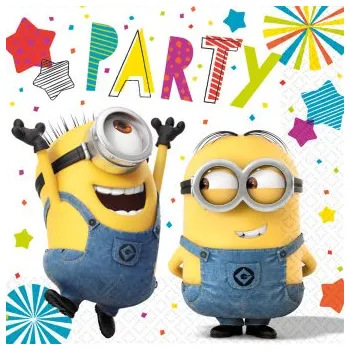 Papírový ubrousek Ubrousky - mimoni