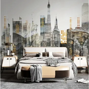 Fototapeta Solution Media 3D tapety - Město budoucnosti MU4176 3 - 3D Relief - Vliesová tapeta - 320g/m2