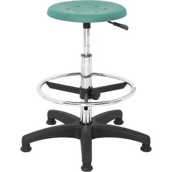 Zvýšená laboratorní stolička POL Special CH, zelená