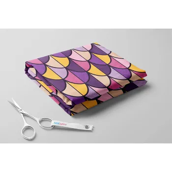 Softshell zimní, Barevné šupinky Barva: Švestková