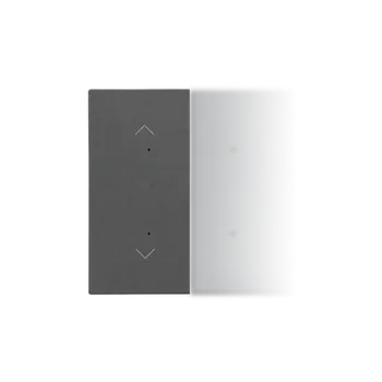 vypínač SIMON TKE21/116 Tlačítko k elektronickým přístrojům, 1/2 násobné, s piktogramy pro ovládání jedné ža