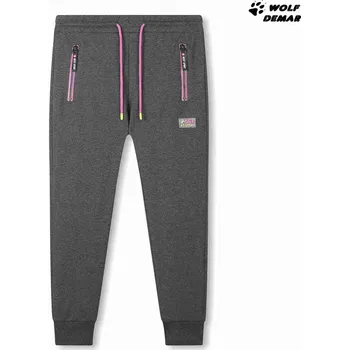 Dívčí tepláky KUGO WT0839 šedé