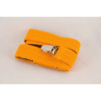 Kšandy Dětské šle - žlutá - šířka 2,5 cm