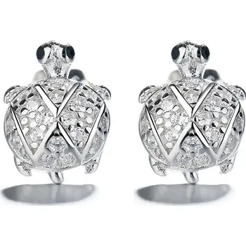 Náušnice Majya Stříbrné náušnice ŽELVA Ag/; ≤1,54 g 10145