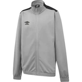 Chlapecká mikina dětská mikina UMBRO - HIGH RISE/CARBON - 152 11-12 let (Umbro Knitted Jacket Boys)