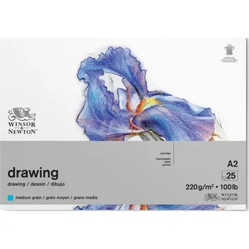 Blok WINSOR & NEWTON Drawing Pad Medium, A2 25 listů