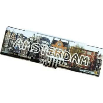 Obal na King Size papírky - Amsterdam, baráčky (Obal na King Size papírky - Amsterdam baráčky)