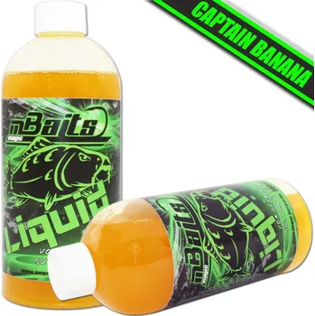 Návnadové aroma Tekutá potrava Banán 0,5l (Silně vonící banánový liquid.)