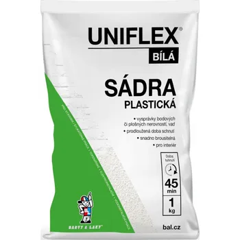 Uniflex Plastická sádra bílá