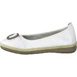 JANA baleríny 22101 108 white nappa, velikost 37