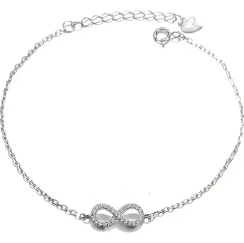 Náramek Majya Stříbrný náramek NEKONEČNO Ag/; ≤1,25 g 10110