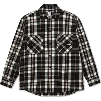 Pánská košile KOŠILE POLAR Big Boy Overshirt Flannel - černá - M + při osobním odběru 3 153 Kč
