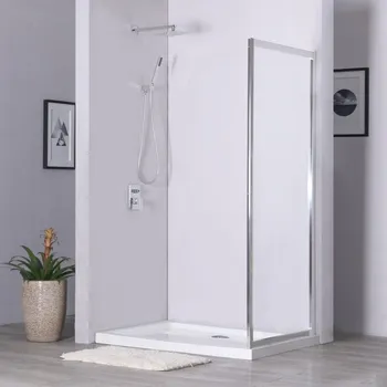 Cersanit Zip pevná stěna transparent sklo 90x190 S154-008