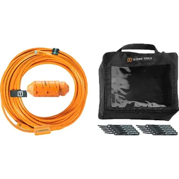 Kabel do PC Tether Tools Boost USB-C na USB 3.0 Micro B aktivní produžovací kabel 9,4 m oranžový CUC31B-ORG