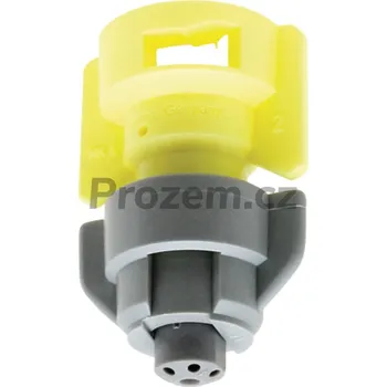 Postřikovač Tryska TDVR6L-2-HI žlutá, šedá, plastová, TDVR6L2HI, na tekutá hnojiva, 6 otvorů