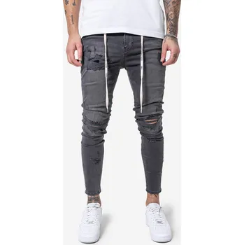 Dámské džíny Don Lemme Džíny Ruined - grey Velikost: 30L