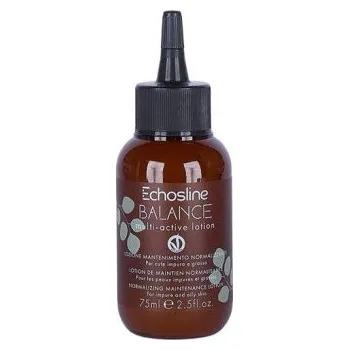 Vlasová regenerace Echosline Balance Multi-active Lotion - Vyrovnávající a udržující lotion pro mastnou vlasovou pokožku 75 ml