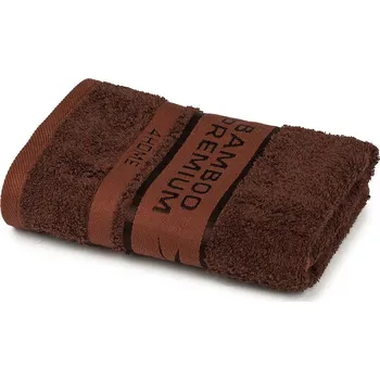 Ručník 4Home Ručník Bamboo Premium tmavě hnědá, 50 x 100 cm