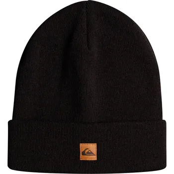 Čepice quiksilver Pánský kulich brigade beanie true black - kvj0